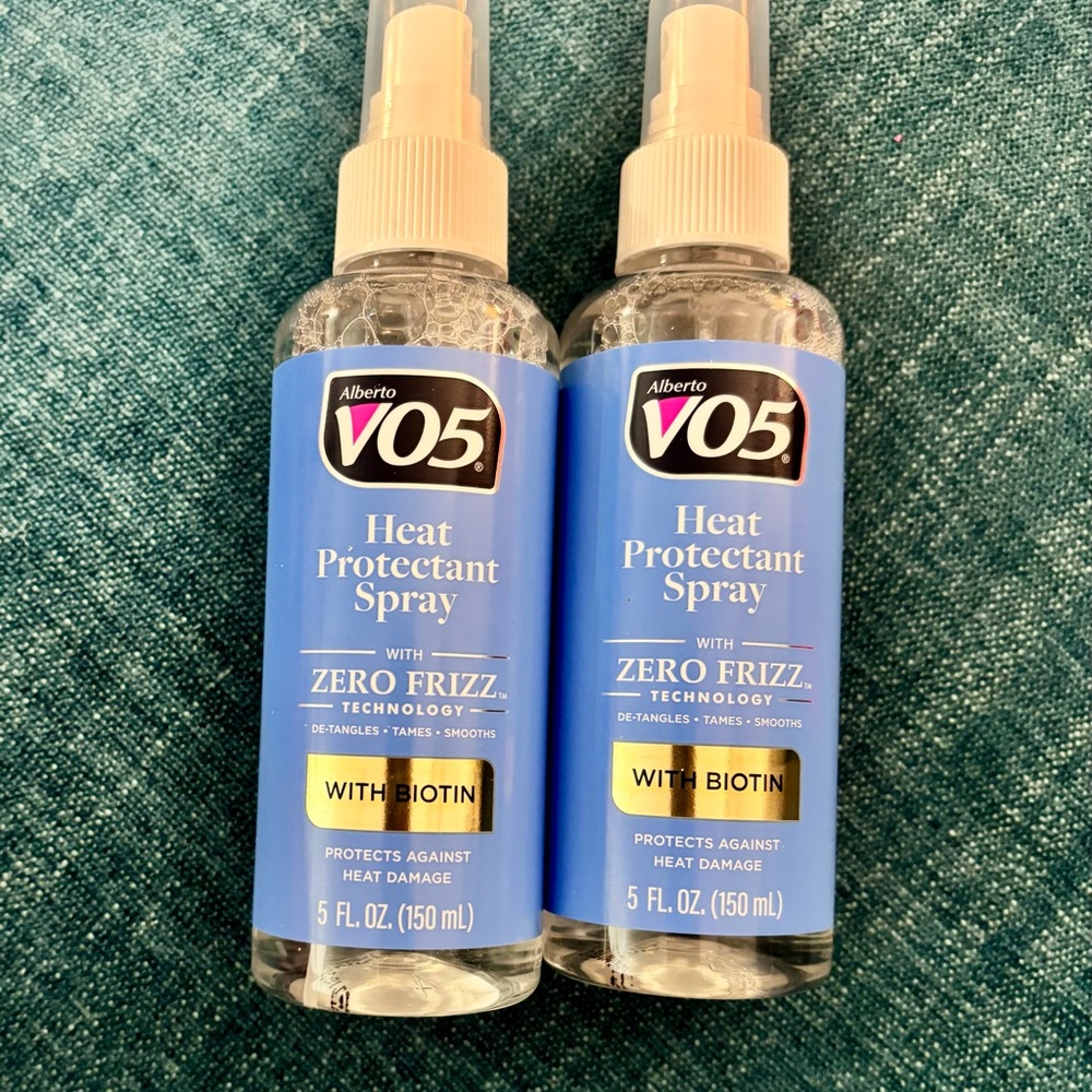 2 Alberto VO5 Heat Protectant Spray with Biotin